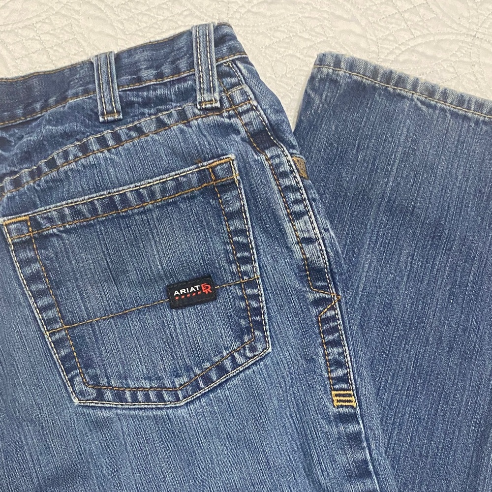 FR Ariat Men's Classic Bootcut Denim Jeans